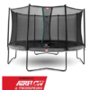 Trampolin springen Fun hüpfen InGround Flatground Sprungtuch Bodentrampolin Sicherheitsnetz ovales Tramolin rechteckiges Tramolin rundes Trampolin