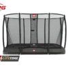 Trampolin springen Fun hüpfen InGround Flatground Sprungtuch Bodentrampolin Sicherheitsnetz ovales Tramolin rechteckiges Tramolin rundes Trampolin