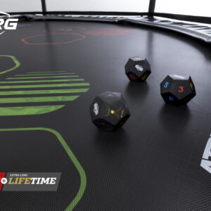 Trampolin springen Fun hüpfen InGround Flatground Sprungtuch Bodentrampolin Sicherheitsnetz ovales Tramolin rechteckiges Tramolin rundes Trampolin